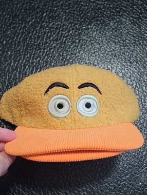 Oorah Cute Yellow-Orange "I'm a Lucky Ducky" Duck Hat with Embroidered Eyes